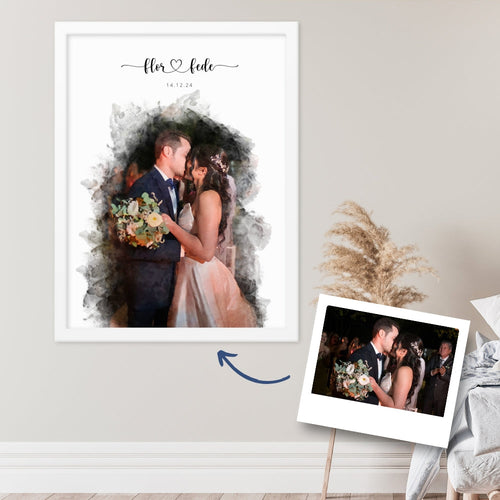 Preserving Their “I Do”: The Magic of Custom Wedding Portraits