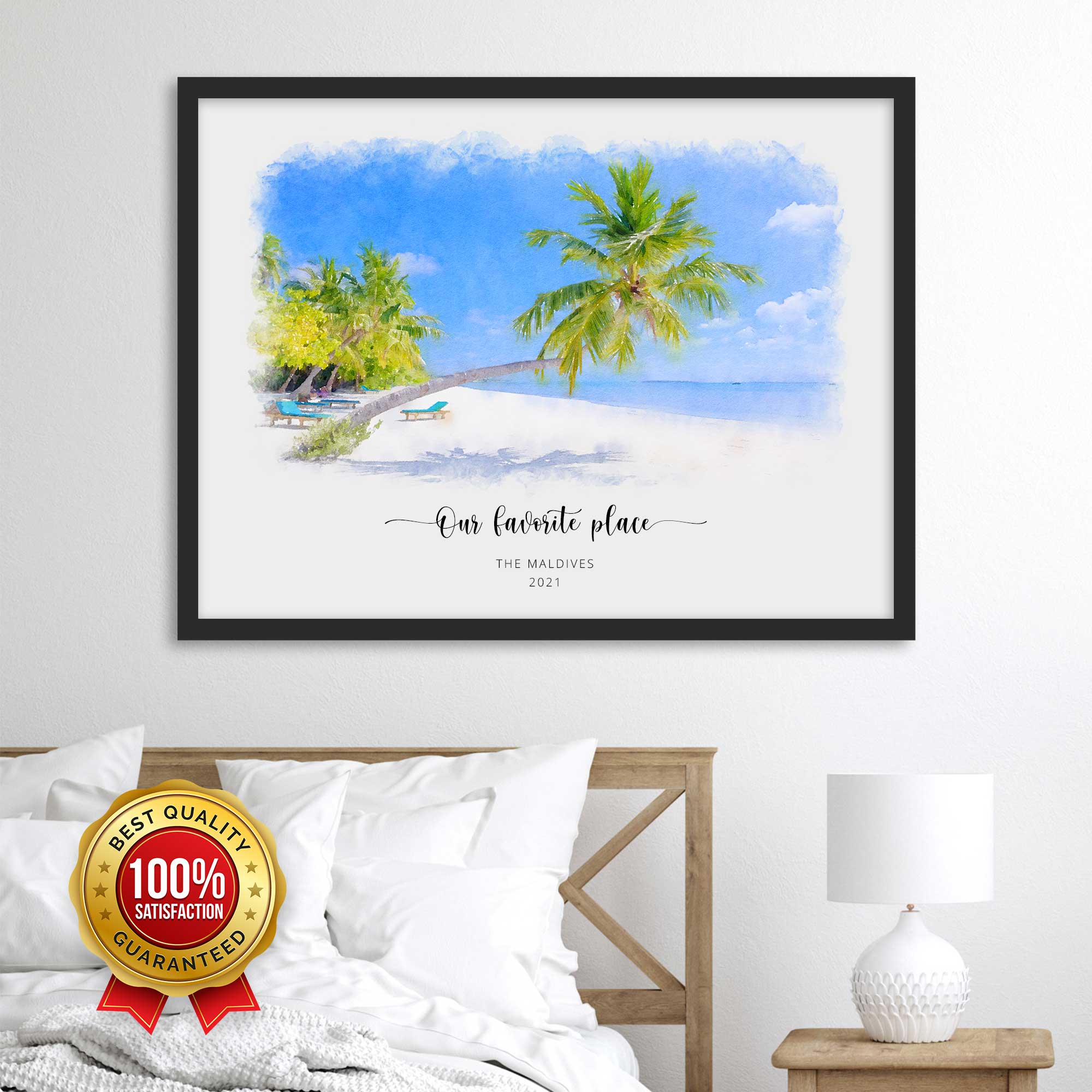 Custom Favorite Place Portrait
