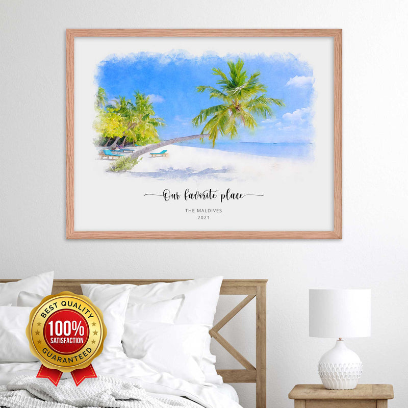 Custom Favorite Place Portrait