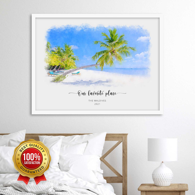 Custom Favorite Place Portrait