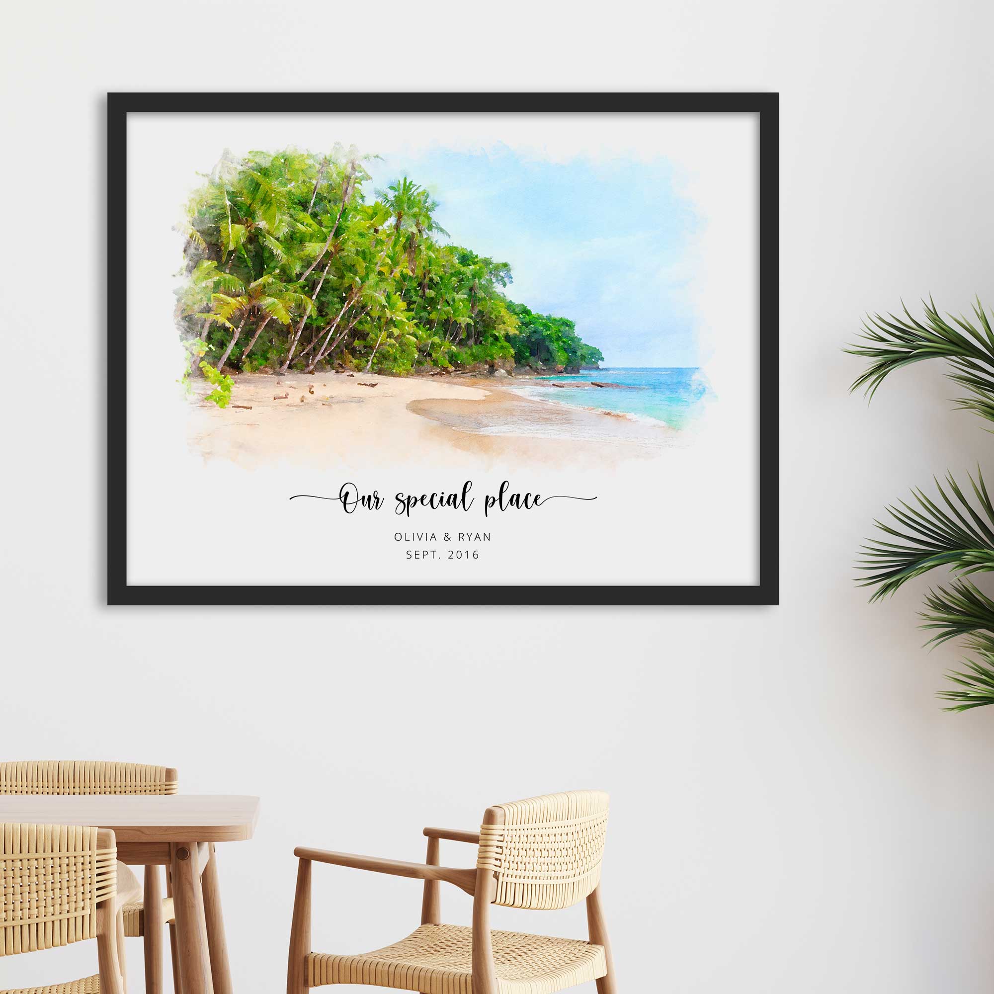 Custom Favorite Place Portrait