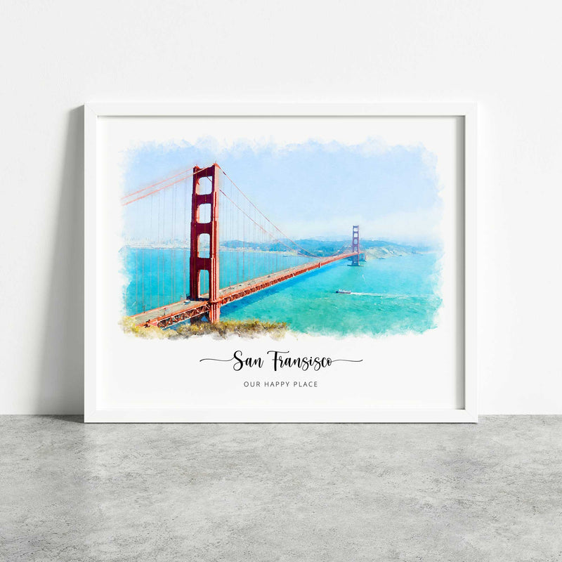 Custom Favorite Place Portrait