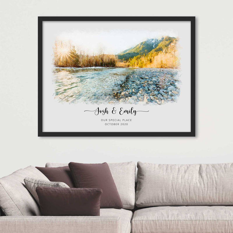 Custom Favorite Place Portrait